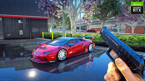 GTA V Graphics : 2023 Action + Insane Realistic Photorealism Enhancement! 4K RAYTRACING On RTX™ 3050