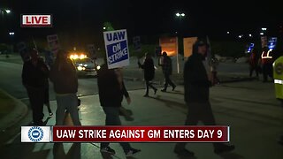 UAW strike against GM enters day 9