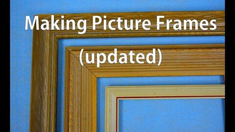 How to Make Picture Frames - Updated