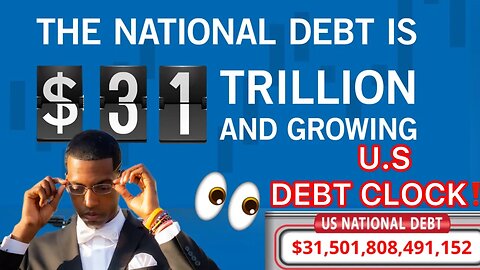 U.S debt is WHAT?! Rizza Islam shows the debt clock👀‼️ - #RizzaIslam #IntellectualXtremist