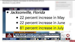 New report shows increased foreclosures in Southwest Florida