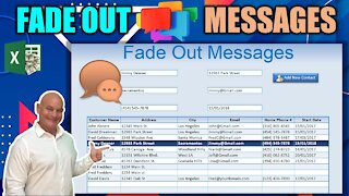 How To Add A Fade Out Message In ANY Excel Workbook In Just A Few Minutes