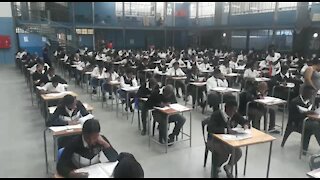 SOUTH AFRICA - Cape Town - uSasazo High School Matric students writing their first English Exam images &