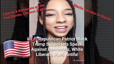 🇺🇲📣 Republican Patriot Black Trump Supporters Speak Against Democrats, White Liberals, BLM,Antifa