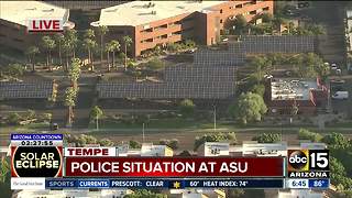 Police investigation at ASU
