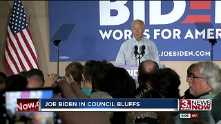 Joe Biden in Iowa looks to connect to the working, middle class