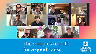 The Goonies reunite for a good cause