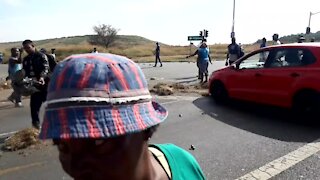 SOUTH AFRICA - Johannesburg - Freedom Park Protest (videos) (tgY)