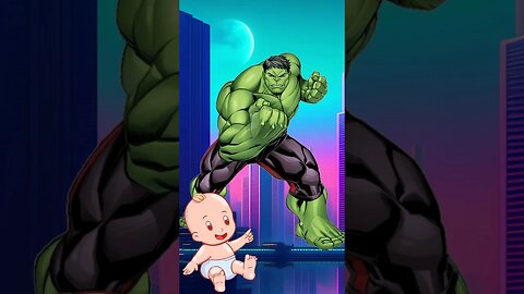 Hulk vs baby transform #shorts#avenger #superheroes #marvel