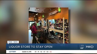 ABC liquor store will remain open through shelter in place order