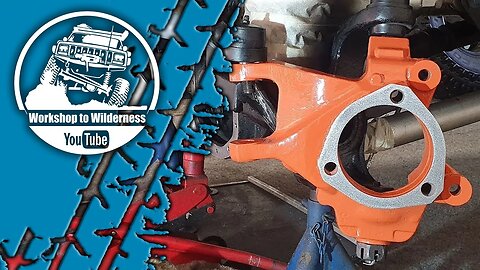 Jeep XJ WJ Knuckle & Brake Swap, OTK High Steer (Part 1)