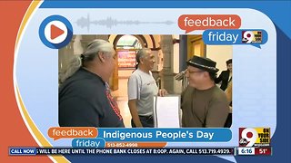 Feedback Friday: Indigenous Peoples' Day, Social Security and politicians behaving badly