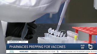 Pharmacies prepare for vaccines