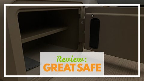 Review: ISLANDSAFE Digital Fireproof Small Safe caja fuerte Security Money Safes Electronic Loc...