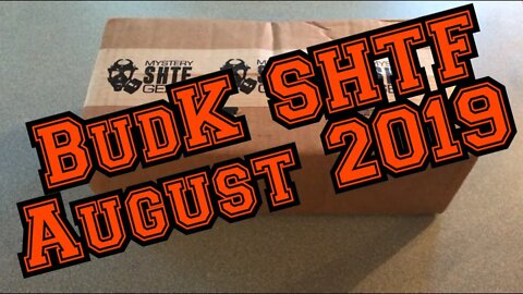 BudK SHTF Mystery August 2019
