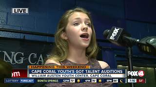 Cape Coral Youth's Got Talent holds auditions - 7am live report