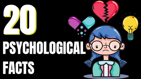 20 Psychological Facts That Will Blow Your Mind | psychology facts about personality