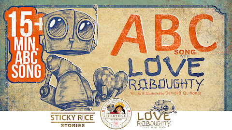 Learn the ABCs with your favorite robot Love Roboughty - 4k official video