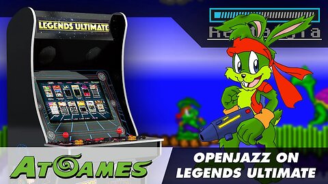 AtGames Legends Ultimate Jazz Jackrabbit OpenJazz Port!