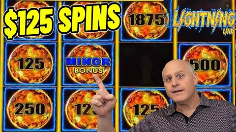 ⚡️LIGHTNING LINK TIKI FIRE ⚡️ MASSIVE JACKPOT HANDPAY PLAYING HIGH LIMIT $125 SPINS!