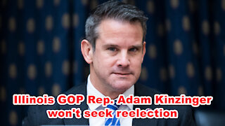 Illinois GOP Rep. Adam Kinzinger announces won't seek reelection - Just the News Now