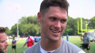 Full interview with former Bills WR Chris Hogan from joint practice with Panthers
