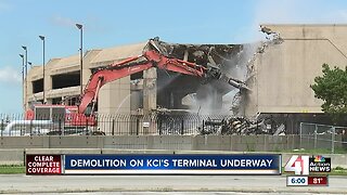 Demolition of Terminal A at KCI begins