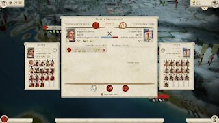 Total-War Rome Julii part 77, battle on all fronts