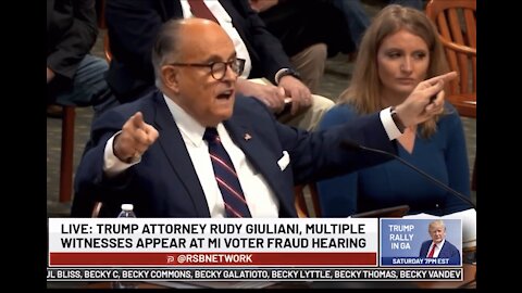 Giuliani gets savage in Michigan 🔥