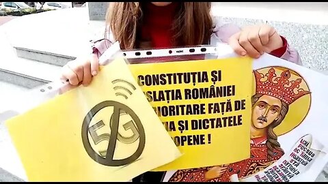 A treia zi de protest contra marii resetari si a abuzurilor acesteia, Piatra Neamt, 01.10.2022