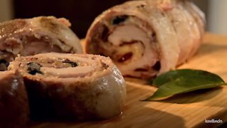 Traditional Stuffed Pork Tenderloin