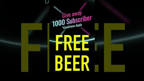 😎😎FREE BEER!! 1000 Subscribers Giveaway!! #beer #beerreview #free #giveaway #craftbeer