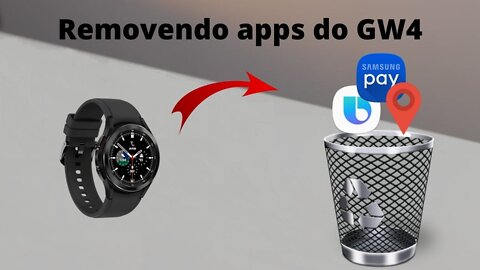 Como desinstalar aplicativos nativos do Galaxy Watch 4 e melhorar a bateria