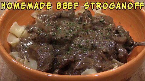 Beef Stroganoff Homemade | How-To Video