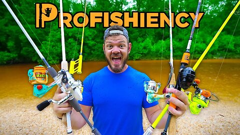 World's Smallest Fishing Rod Challenge! Who Will Win? 1v1 