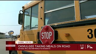 Okmulgee taking meals on road