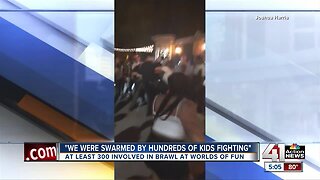 Eye witnesses recount Worlds of Fun brawl