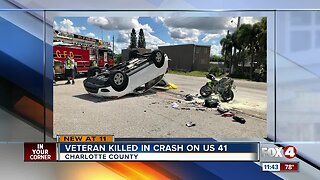 Air Force veteran killed in Port Charlotte crash Thursday