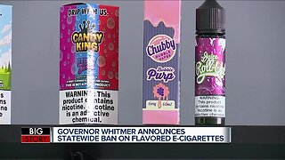Michigan becomes first state to ban flavored e-cigarettes today