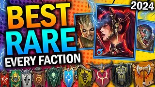 #1 BEST RARE Champion EVERY FACTION (Build for Faction Wars) - Raid: Shadow Legends Guide