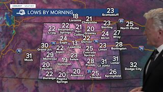 Tuesday evening forecast