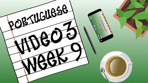New Portuguese Sentences! \\ Week: 9 Video: 3 // Learn Portuguese with Tongue Bit!