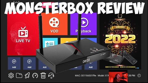 Monster Box X1 Max - IPTV Android Box