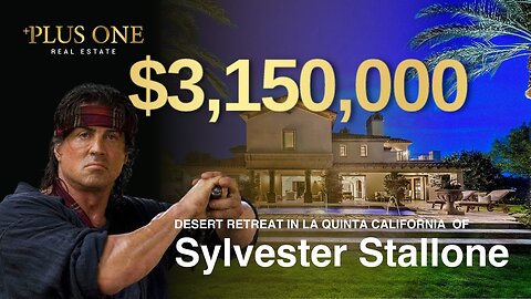 Josh Reef Seals the Deal: Sylvester Stallone's Desert Retreat Fetches $3,150,000 in La Quinta, Ca
