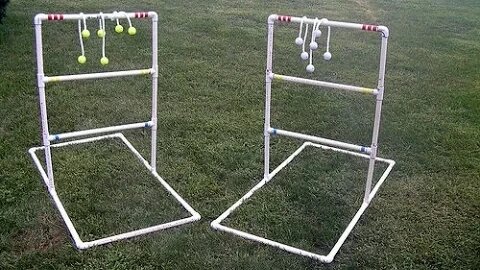 How to Build a Ladder Golf Outdoor Game - QUICK & EASY!