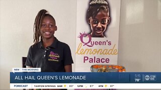 All hail Queen’s Lemonade Palace, a thriving Lakeland business run by 11-year-old mini mogul