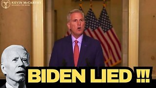 🚨BREAKING🚨: Speaker of House Kevin McCarthy Announces Impeachment Inquiry Into Joe Biden.