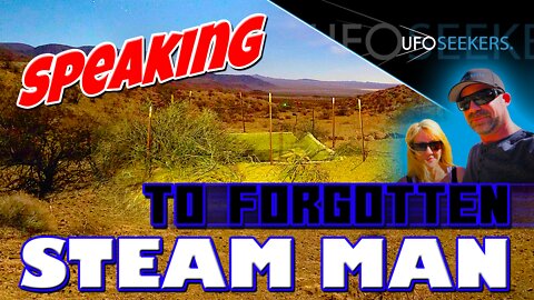 Speaking to Forgotten "STEAM MAN" at His Abandoned Homesite in the Mojave Desert