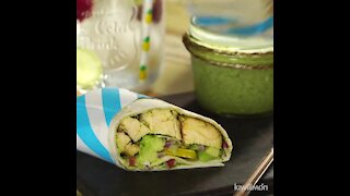 Chicken and Avocado Burrito