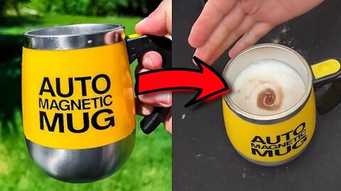 Creative Automatic Stirring Coffee Cup